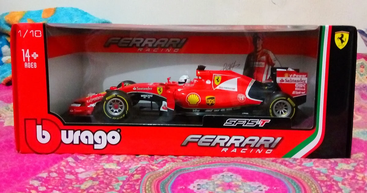 Diecast Ferrari Sebastian Vettel