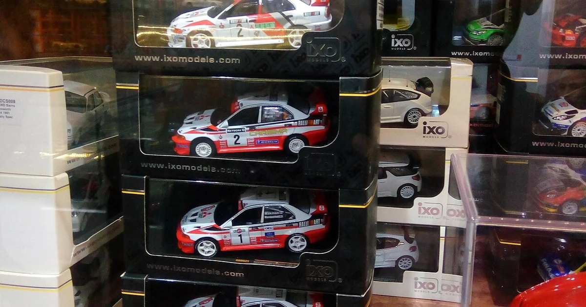 Diecast Mitsubishi WRC