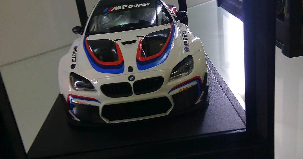 Diecast BMW besar di IIMS 2018